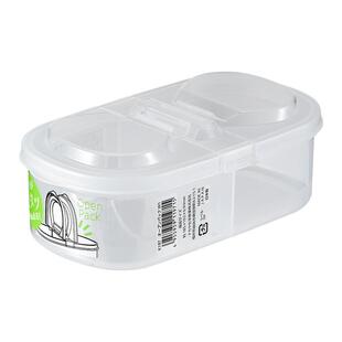 日本进口分格水果便当盒小学生保鲜盒食品外出携带儿童春游野餐盒