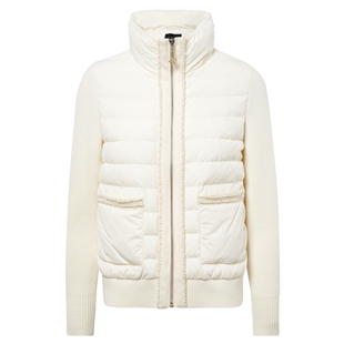 【商场同款】La Koradior拉珂蒂冬新本白纯色立领白鹅羽绒服