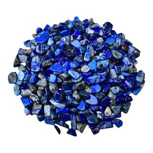 天然青金石碎石阿富汗青金石原石镶嵌摆件颜料粉末国画供曼扎宝石