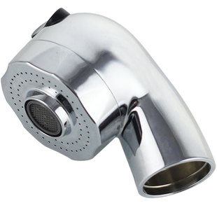 适用金牌恒洁等浴室柜面盆抽拉式冷热伸缩水龙头两档切换小喷头