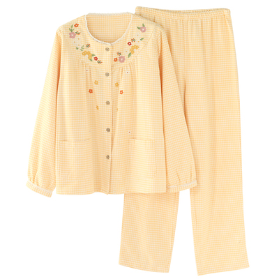 富朵月子服双面磨毛纯棉绒布