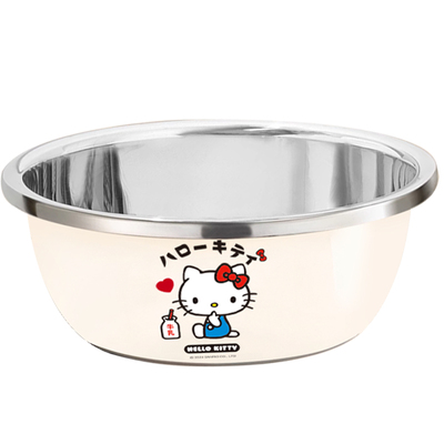 三丽鸥洗屁屁专用304不锈钢盆