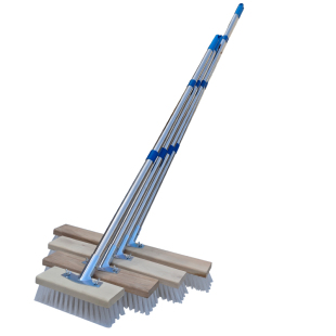 硬塑料丝地板刷长柄大号刷墙角青苔瓷砖水泥地厨房卫生间地毯水池