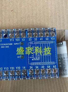 议价正品德国施莱西尔SN0 1002安全继电器SNO1002-24现货询价