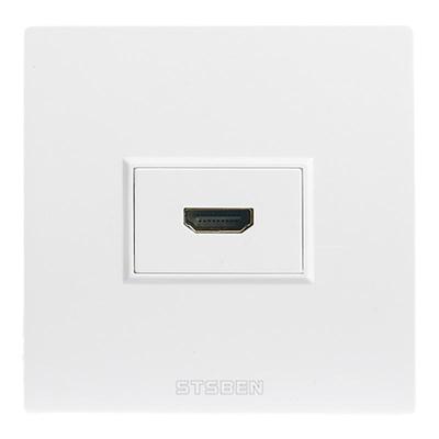 86型暗装4K电视高线清HDMI插座