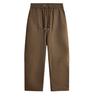 Mangano曼加龙25秋冬时尚男士抽绳松紧腰运动裤直筒裤宽松休闲裤