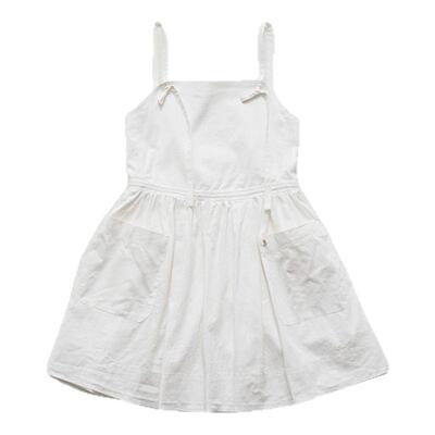 【现货】the barnnet八奶洋装女新款韩版休闲宽松fever吊带长裙