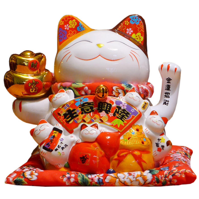 特大号摇手招财猫运行稳定不掉色