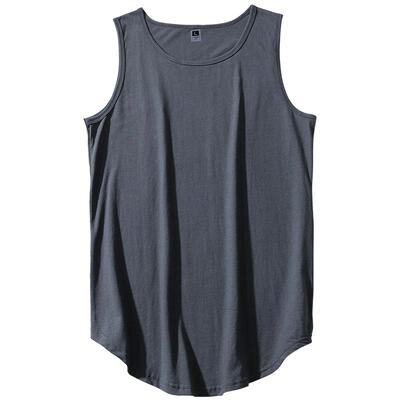 美式纯棉背心男女夏季宽松