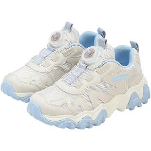 泰兰尼斯儿童运动鞋春季男孩校园跑步鞋女孩轻盈透气中大童老爹鞋