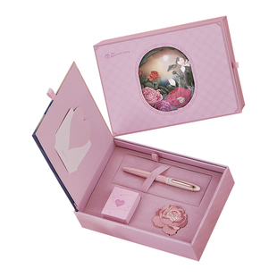 毕加索钢笔旗舰店5528女生情侣生日礼物情人节送女友送老师套装高颜值女士成人学生练字礼盒刻字