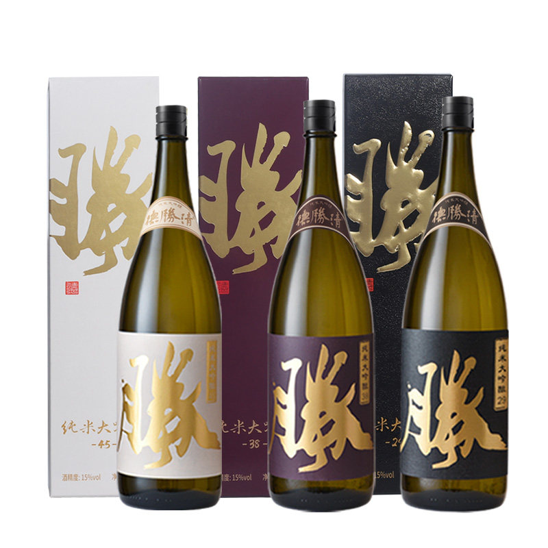 德胜清硬核清势力纯米大吟酿45+38+29 1800ml国产清酒送礼