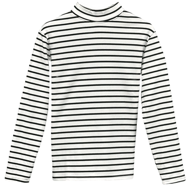 半高领双面德绒打底衫秋冬新款