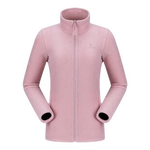 骆驼户外抓绒衣女摇粒绒外套冲锋衣内胆秋冬加绒保暖徒步登山服男