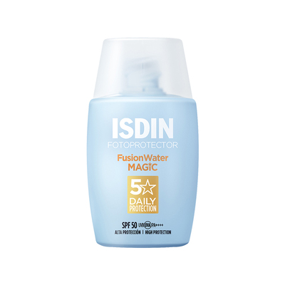ISDIN【胡可专属】怡思丁小蓝瓶防晒水清爽水感高倍防晒通勤免卸