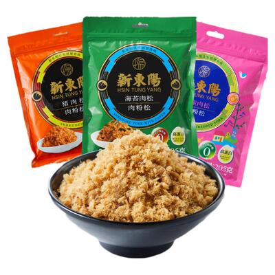 新东阳猪肉松肉粉松配粥拌饭零食