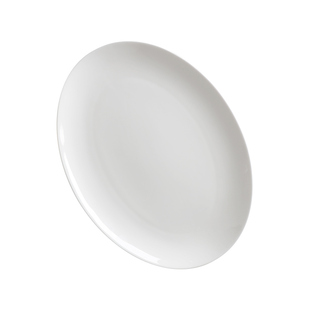 纯白骨瓷个性餐具鱼盘子蒸鱼盘子家用椭圆形陶瓷长鱼盘装鱼大盘子