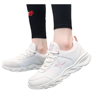 特步女鞋冬季加绒棉鞋特步