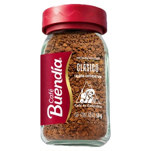 Buendia博恩咖啡哥伦比亚进口冻干黑咖啡粉纯阿拉比卡 原味速溶