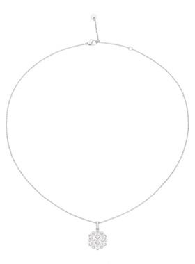 TWINSLULU经典几何冰晶雪花项链