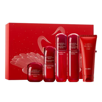 韩束红蛮腰水乳套装抗皱紧致礼盒