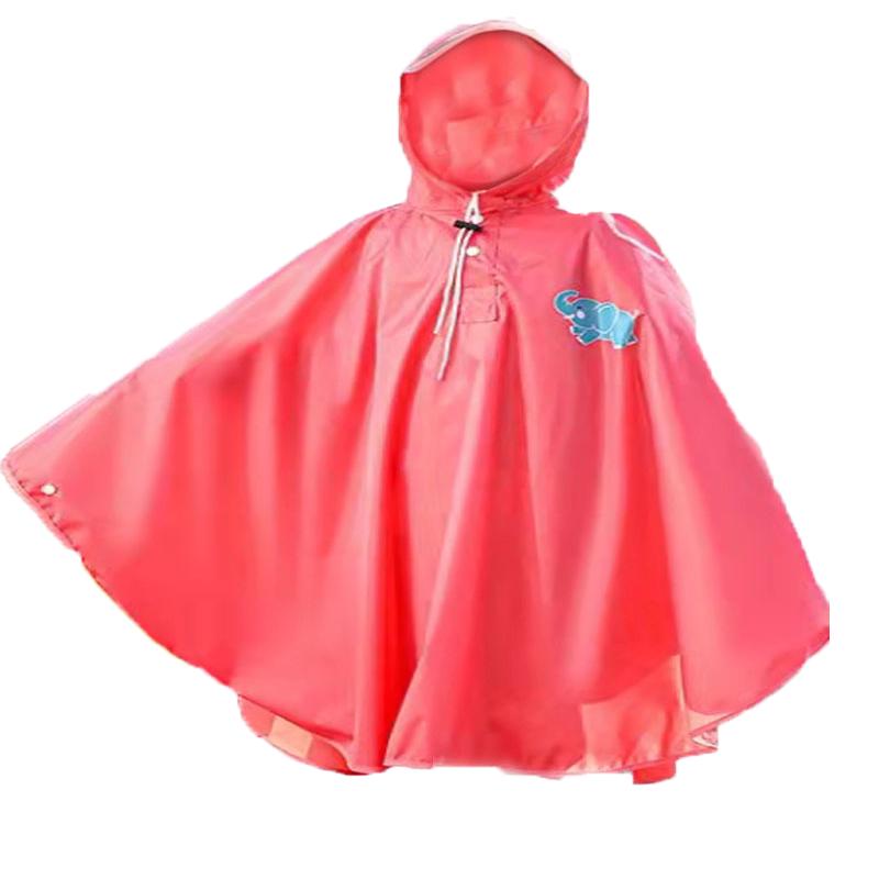 儿童斗篷式雨衣大童带书包位全身防雨幼儿园宝宝小学生初中生雨披