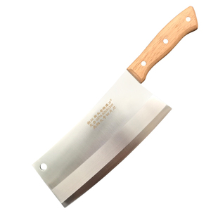 正品浙江天台街头老梅薄刀菜刀家用切菜切肉钼钒钢刀具厨房切片刀