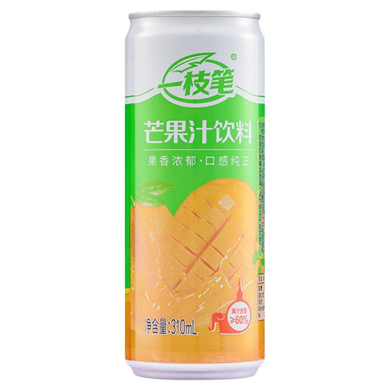 一枝笔芒果汁饮料310ml*8罐装