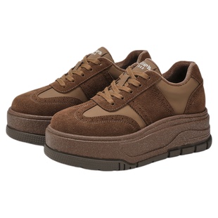 millies妙丽女鞋2025年秋冬新款时尚百搭舒适保暖休闲鞋松糕鞋子