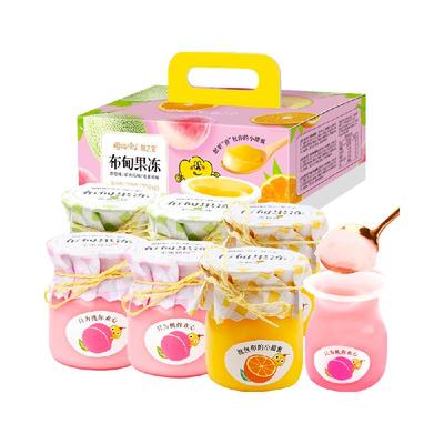 樱桃小丸子绑绳布甸果冻120g*6杯