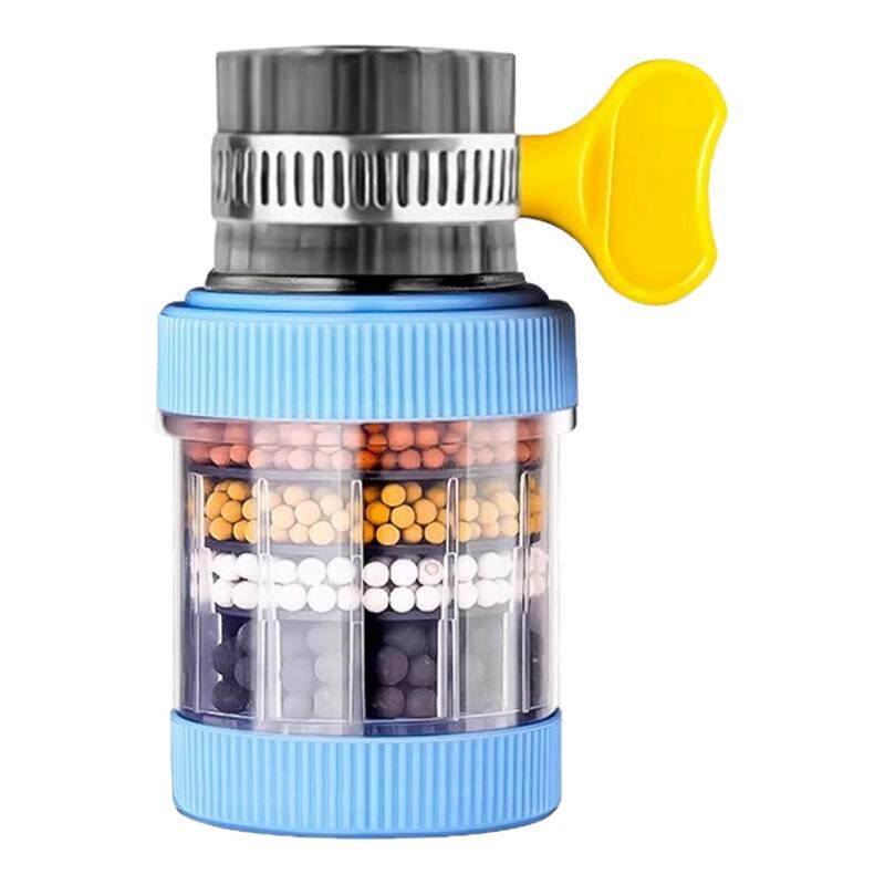 水龙头过滤器通用防溅嘴厨房净水神器家用自来水净化花洒滤芯水质