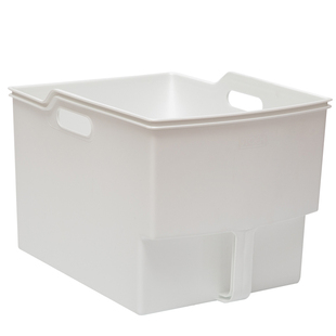 厨房高柜收纳盒顶柜带把手抽拉透明橱柜置物篮分格调料抽拉深柜筐