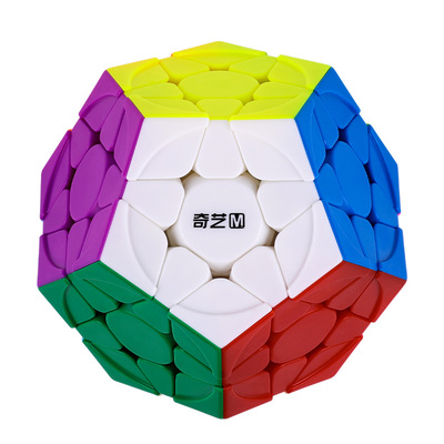 奇艺三阶五魔方磁力异形十二面体顺滑比赛专用不规则儿童益智玩具