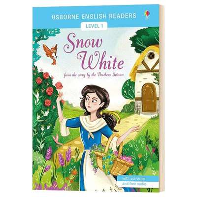 华研原版 分级阅读1 白雪公主 英文原版 Snow White Level 1 儿童故事绘本 Usborne English Readers 尤斯伯恩图书 英文版 进口书