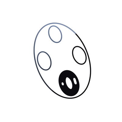 蓝猩适用oppofindx8钢化镜头膜