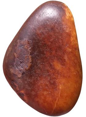 新疆和田玉籽料吊坠红沁原石