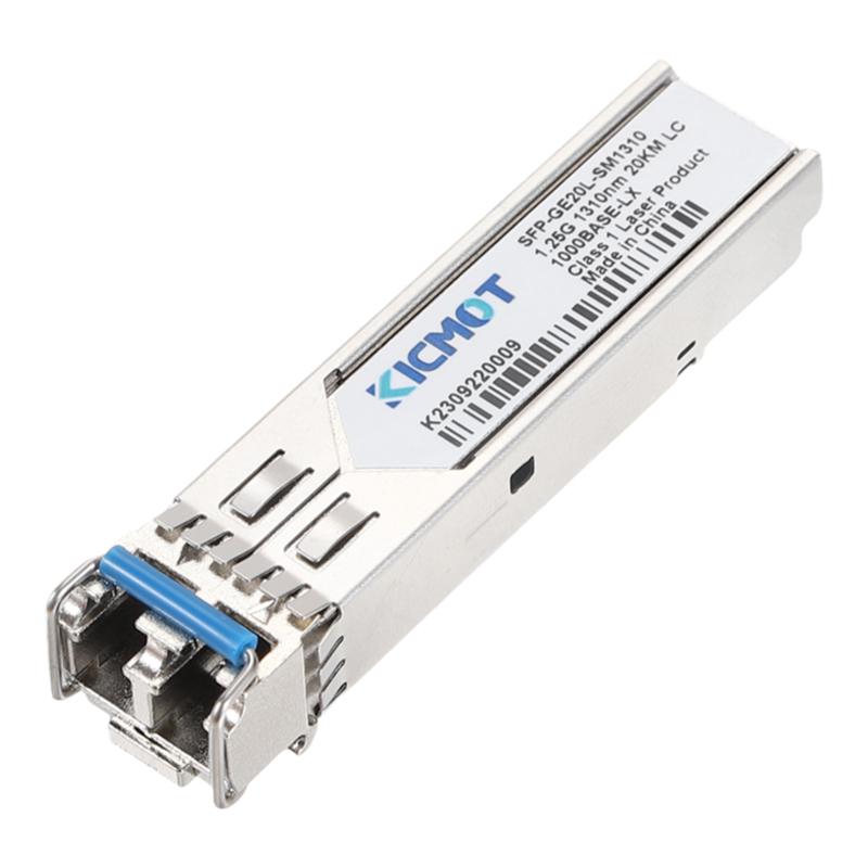 SFP千兆单模双纤光模块1.25G双芯LC兼容华为H3C锐捷等交换机SFP-GE-LX-SM1310传输距离20/40/