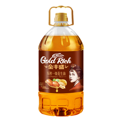 金丰盛物理压榨一级花生油桶装