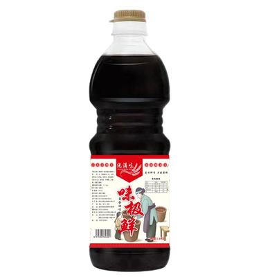 味极鲜调味料含生抽酱油800ml小瓶宿舍商用家用蘸料凉拌炒菜桶装