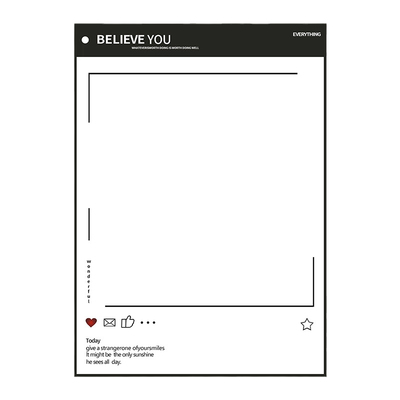 冰箱贴磁吸留言板可擦写磁力贴记事贴个性创意白板便利贴装饰日历