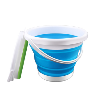 折叠桶打水桶户外钓鱼桶大小号车载旅行洗车桶家用便携式加厚塑料