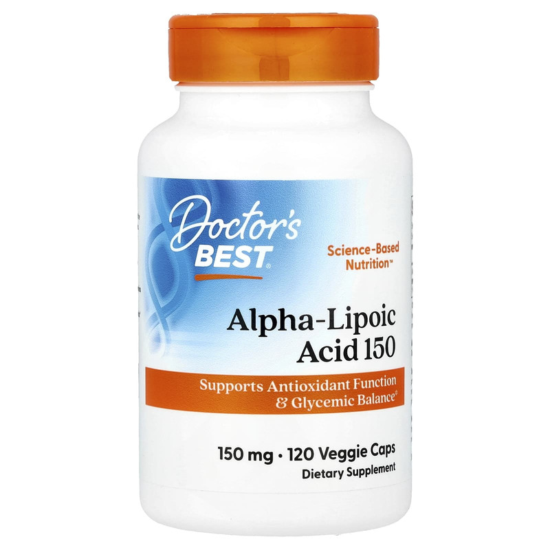 Doctor's Best多特倍斯α硫辛酸胶囊御氧血糖代谢进口保健品