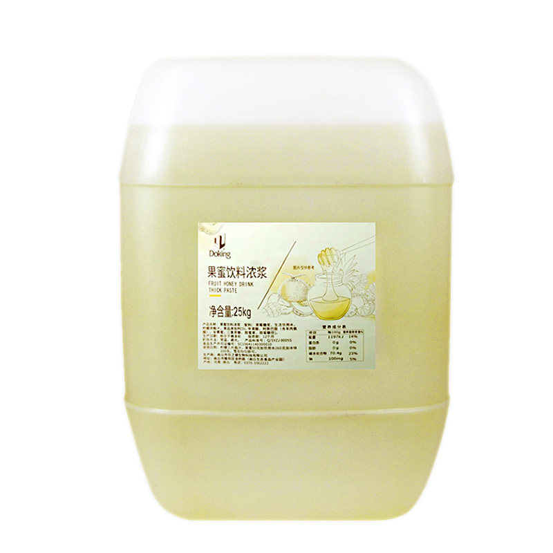 盾皇浓缩果蜜柠檬水专用商用25kg