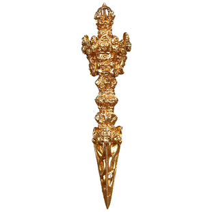 黄铜尼泊尔普巴降魔杵金刚杵橛男女个性情侣随身挂件平安配饰吊坠