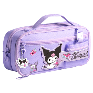 玉桂狗笔袋女生2026新款文具盒女孩款铅笔盒小学生笔盒文具袋初中女生简约铅笔袋超火大容量高颜值一年级儿童