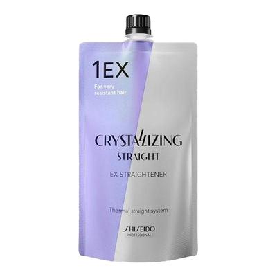 资生堂蛋白矫正直发膏免拉家用头发软化柔顺剂旗舰店正品永久定型