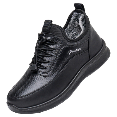 冬季2023保暖休闲獭兔毛棉鞋保暖