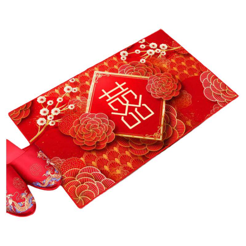 结婚用品门垫地垫红色脚垫中式房间布置婚房喜字地毯进门婚庆婚礼