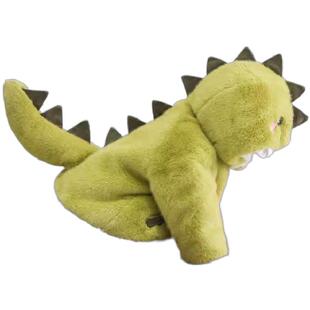 女童冬款仿皮草外套2025年冬季新款恐龙毛毛衣加绒加厚卡通童装