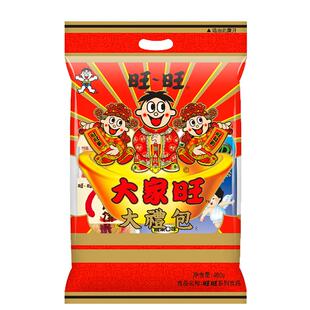 旺旺大家旺礼包480g*3包送礼休闲零食旺旺大礼包新年礼包解馋零食